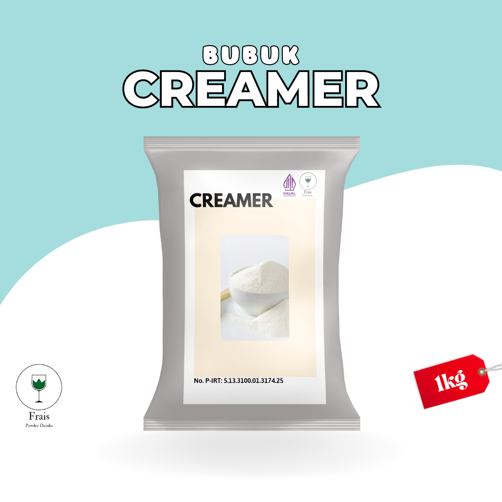 CREAMER BUBUK 1KG / KRIMER BUBUK / CREAMER NON DIARY / CREAMER POWDER / BUBUK KRIMER CAMPURAN MINUMAN