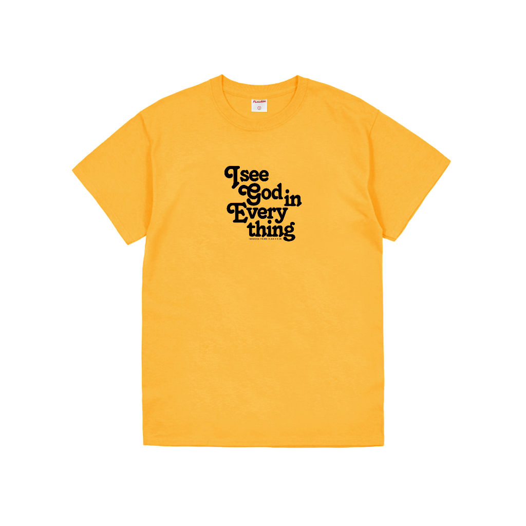 Paradise Youth Club - God Tee - Yellow