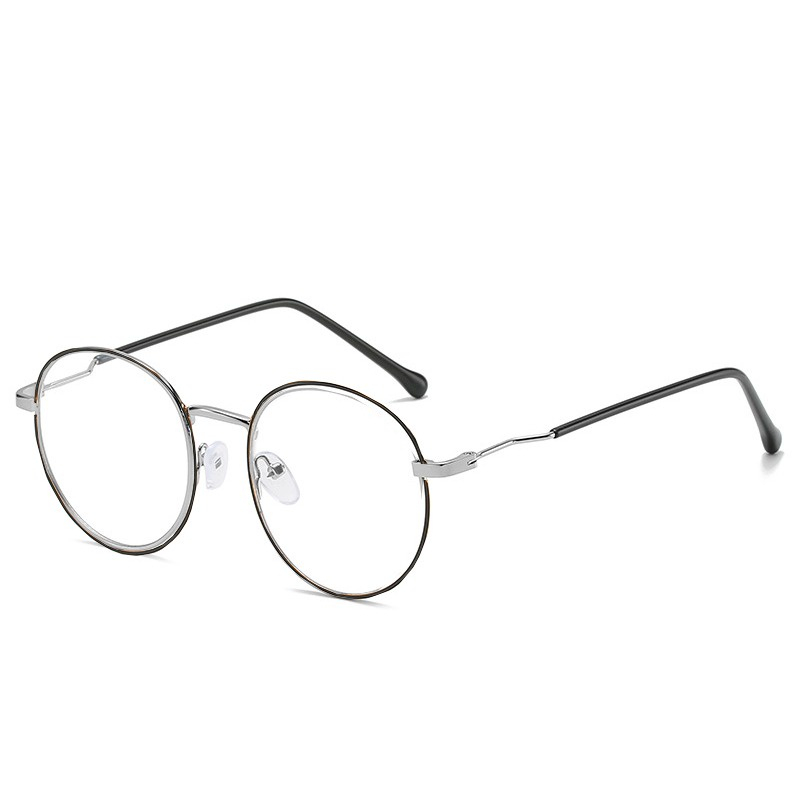 •YF• KC096 Kacamata Wanita Lensa Rangka Transparan Retro Vintage Metal Frame Eyeglasses cod