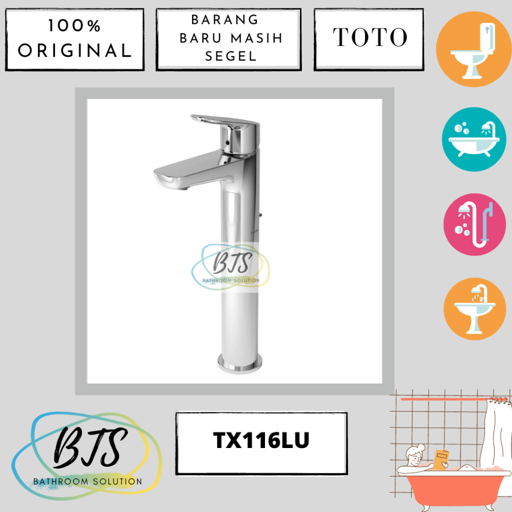 Kran wastafel TOTO TX116LU / TX 116 LU / TX 116LU / TX116 LU / TX116LU / TX 116 LU