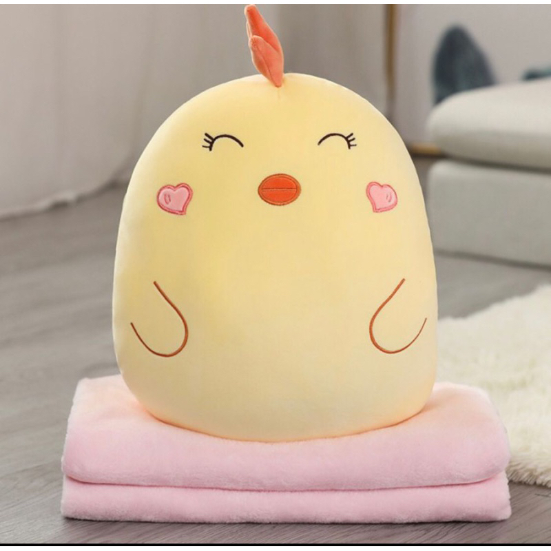 Bantal Fluffy Balmut import bantal selimut import 2in1