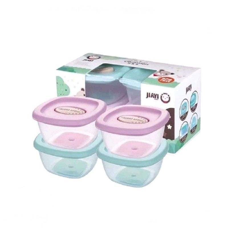 Kandila Baby Food Containers isi 4pc KDL-027