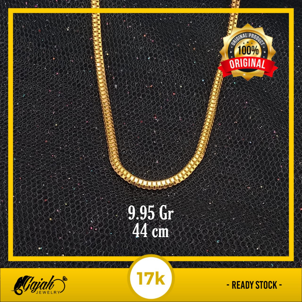 Kalung Emas 17K - 9.95 Gr Kadar 750 - 4926