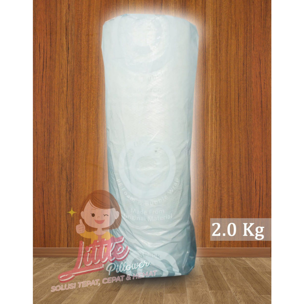 (JABODETABEK OJOL) Bubble Wrap UPACK 2.0kg Bening 125cm x 50 meter