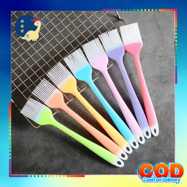 KUAS SILIKON MENTEGA / KUAS KUE DAN ROTI / KUAS BBQ / KUAS SILIKON FOOD GRADE / SILICONE BRUSH / Kuas Full Silikon / Kuas Silicon / Kuas Roti / Kuas Mentega / Kuas Kue / Kuas Untuk Masak / Kuas Silikon Tahan Panas/ Kuas Silicone Kuas Oles Minyak Barbeque