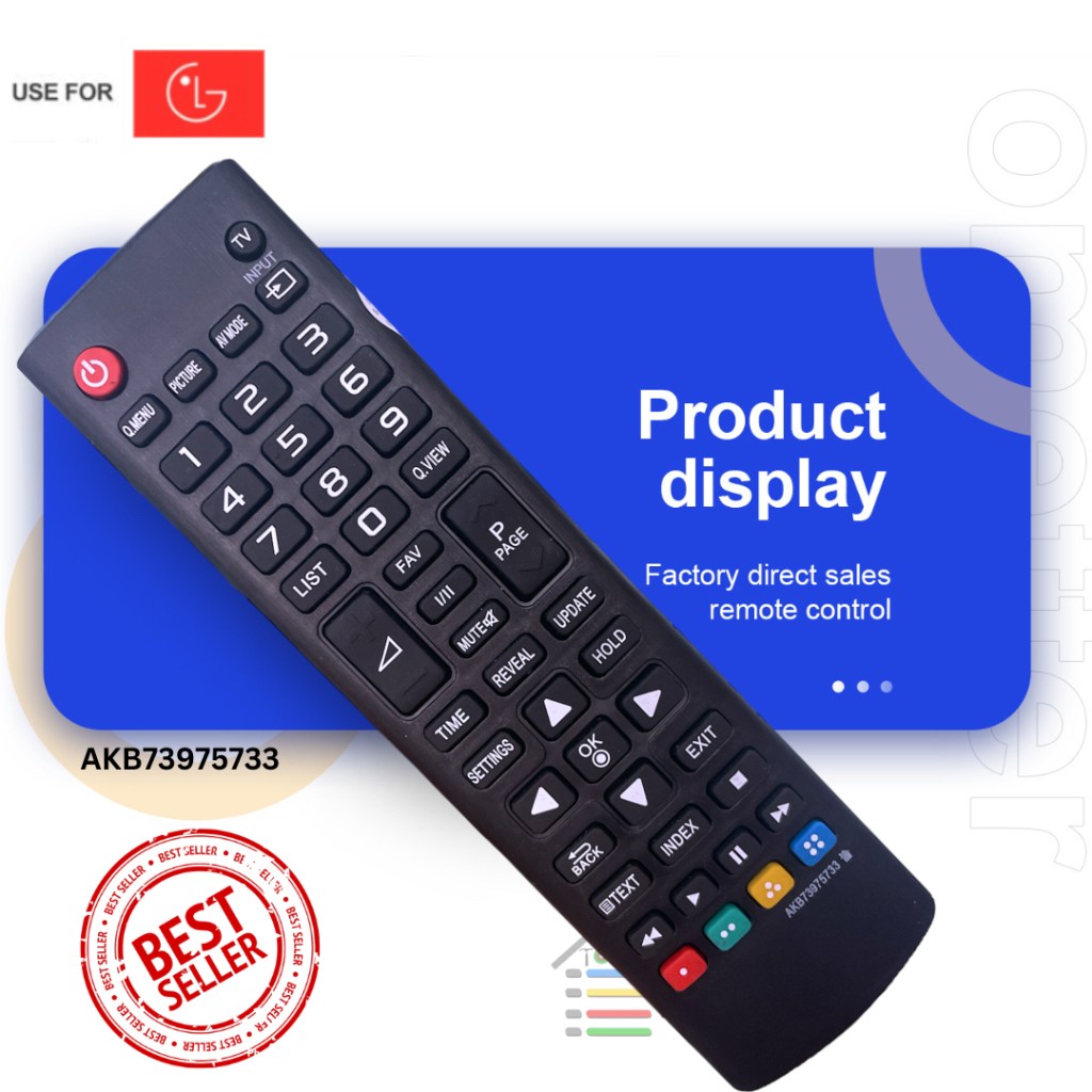 Remote LG LCD LED AKB 5733 5472 5608 netflix