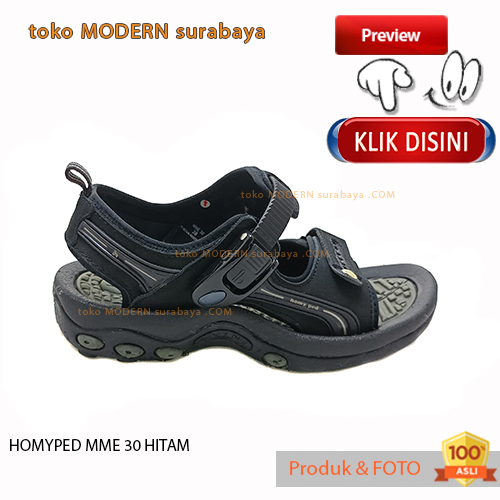 Sandal gunung pria casual slip on kulit HOMYPED MME 30