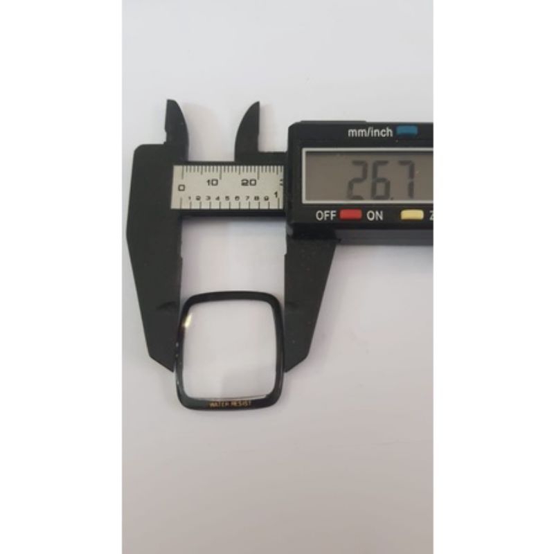 kaca mika jam tangan kotak