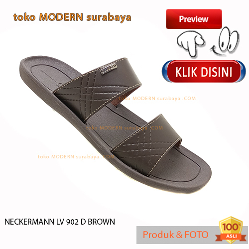 Sandal pria casual sandal sopan slide NECKERMANN LV 902