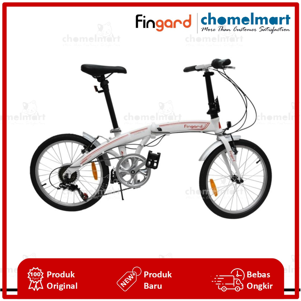 Fingard Sepeda Lipat Commute 20 Inci – Putih 10206696