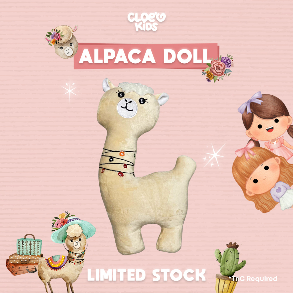 CLOEVKIDS - FREE GIFT ALPACA DOLL