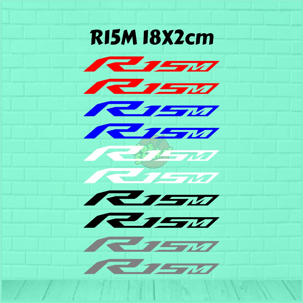 cutting stiker yamaha r15m oracal