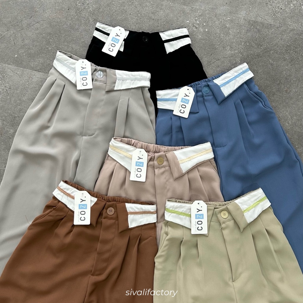 VS - KULOT HIGHWAIST KERAH | COLLAR PANTS