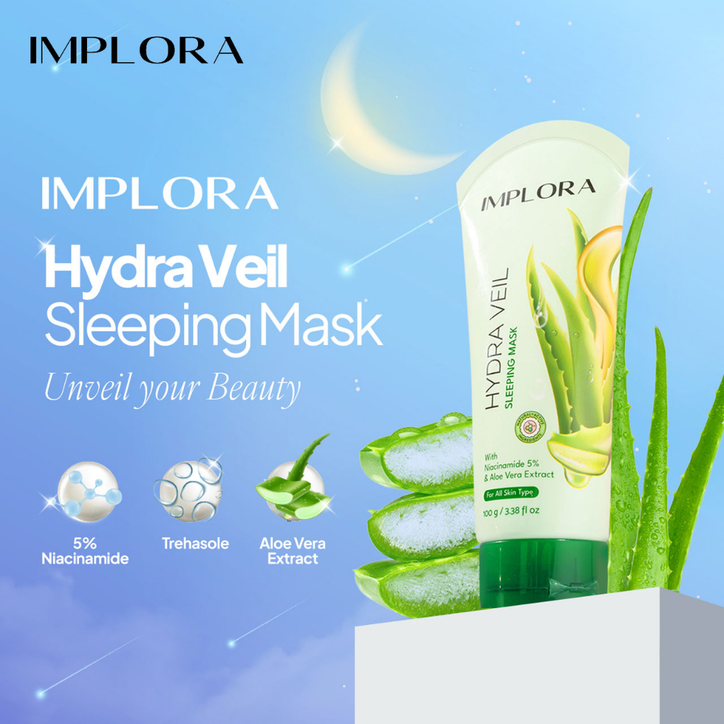 Implora Hydra Veil Sleeping Mask - 100gr