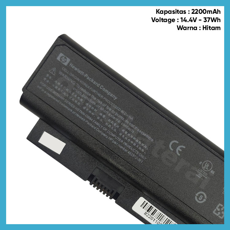 Baterai Compaq Presario CQ20-201TU