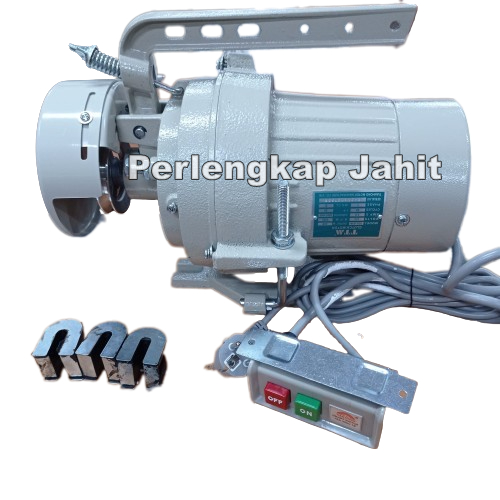 Dinamo TTM DOL-63A 400 WATT 2P Mesin Jahit Industrial Clutch Motor