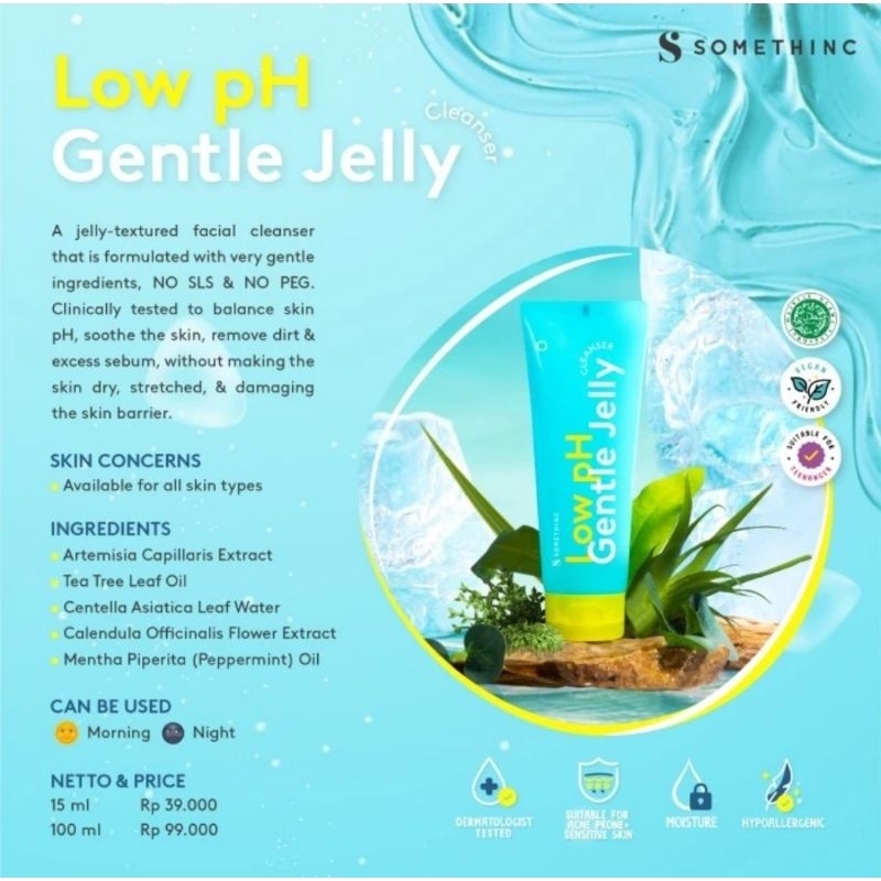 Somethinc Low PH Gentle Jelly Cleanser 15 ml