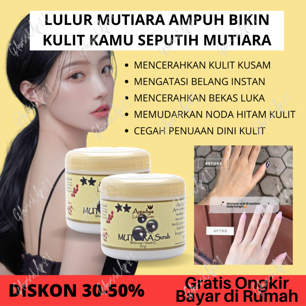 Ayudya Lulur Pengantin Mutiara + Vitamin E 300