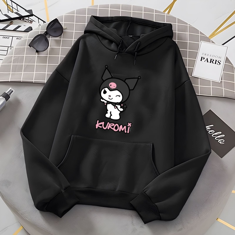 Sweater anak perempuan KUROMI hoodie anak 2-10 tahun