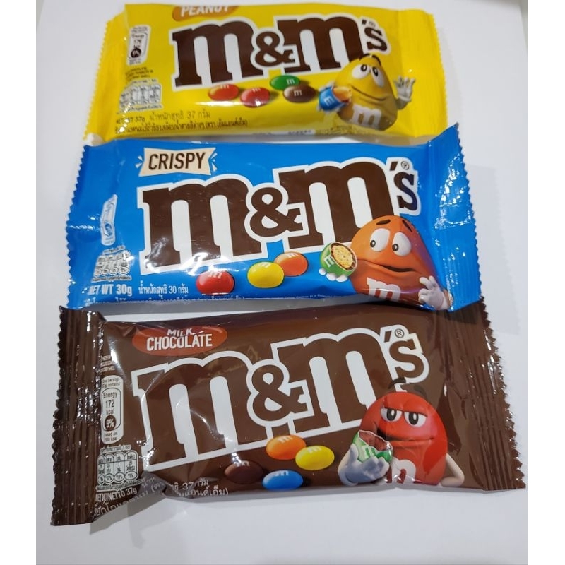 Coklat mnm cokelat M&amp;M's milk chocolate 1 pack 30 dan 37 gram