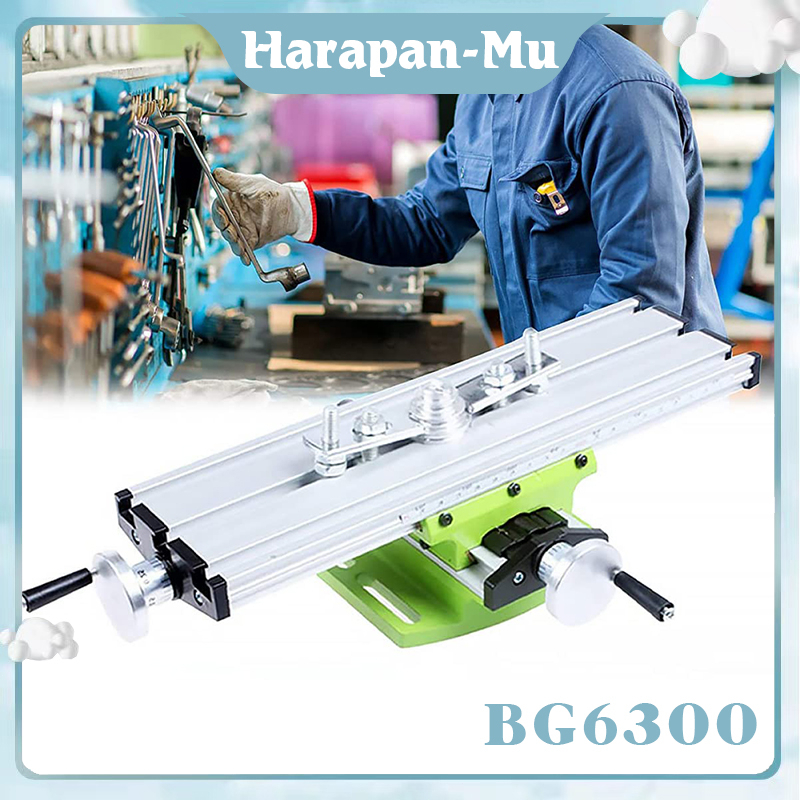 NEW Aluminum Alloy Milling Machine Ragum Table Cross Milling Bor Duduk Catok Bor Freeze Mini