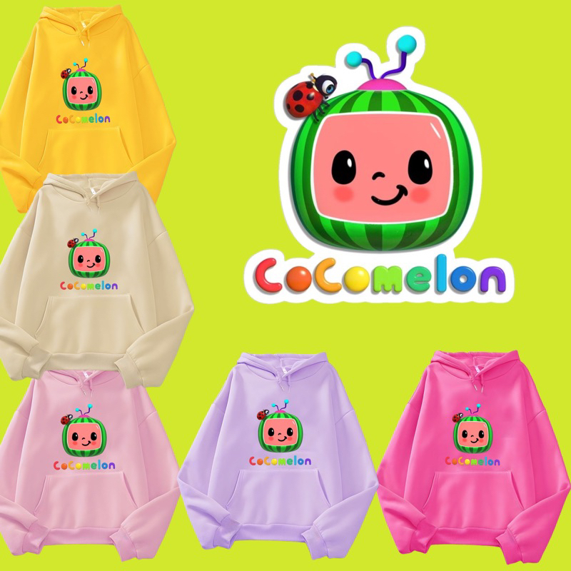 Sweater anak perempuan COCOMELON hoodie anak laki laki 2-10 tahun