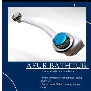Afur bathtub plastik model putar