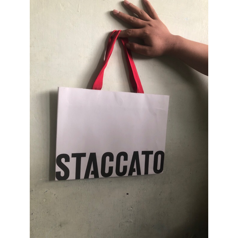 preloved paper bag staccato