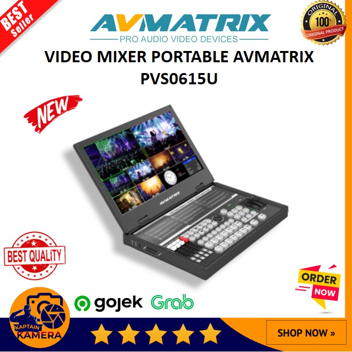 Video mixer portable avmatrix pvs0615u