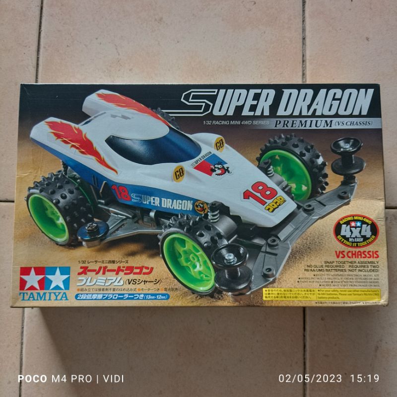 Tamiya 18067 Super Dragon Premium VS Chassis 4WD Original