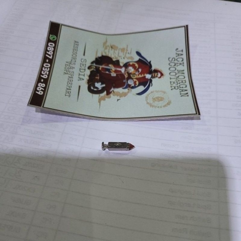 JARUM PELAMPUNG CARBURATOR/VENTILATOR/PENTILATOR VESPA