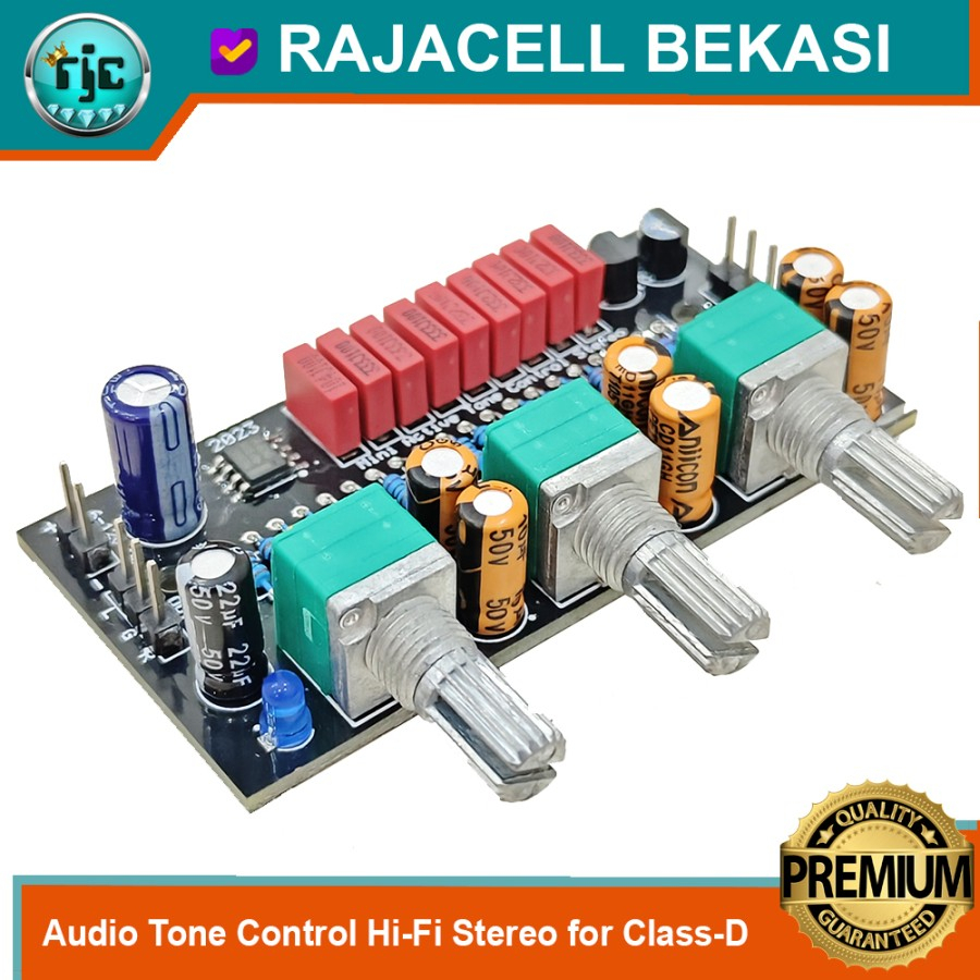 Tone Control Stereo Mini Bass Treble 2-Way for Power Amplifier Class-D