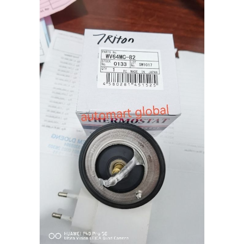 thermostat Triton Pajero sport Tama jalan