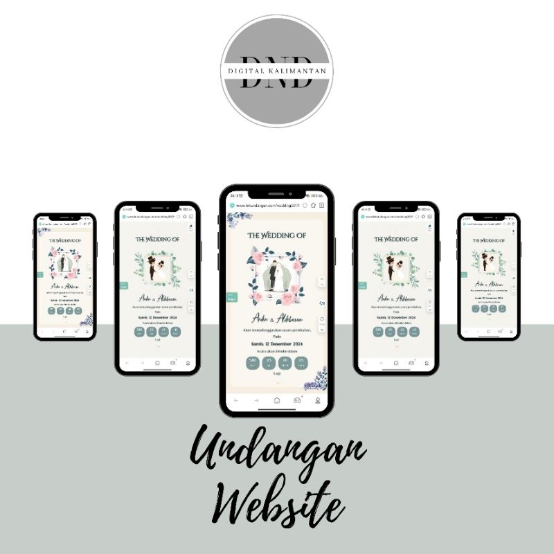UNDANGAN DIGITAL WEBSITE / UNDANGAN WEB