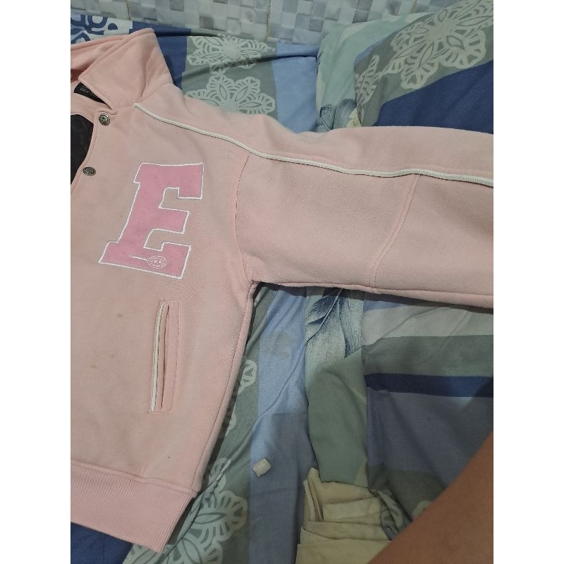 Erigo bomber jacket pink