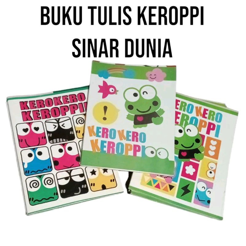 

Buku Tulis Keroppi