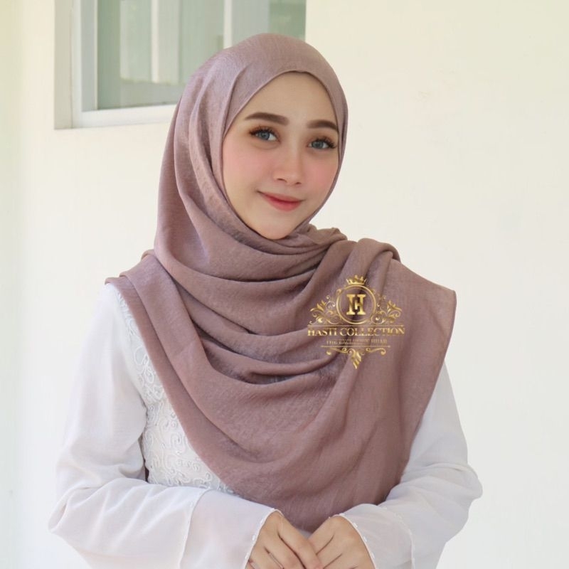 PASHMINA SANTORINI SILK / PASHMINA PREMIUM / PASHMINA SILK / KERUDUNG BAHAN SILK