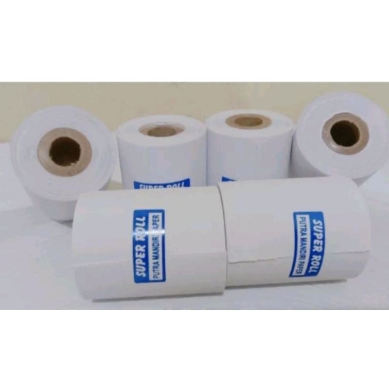 

Kertas kasir HVS 1Ply 75x65 / Struk printer kalkulator 75MM