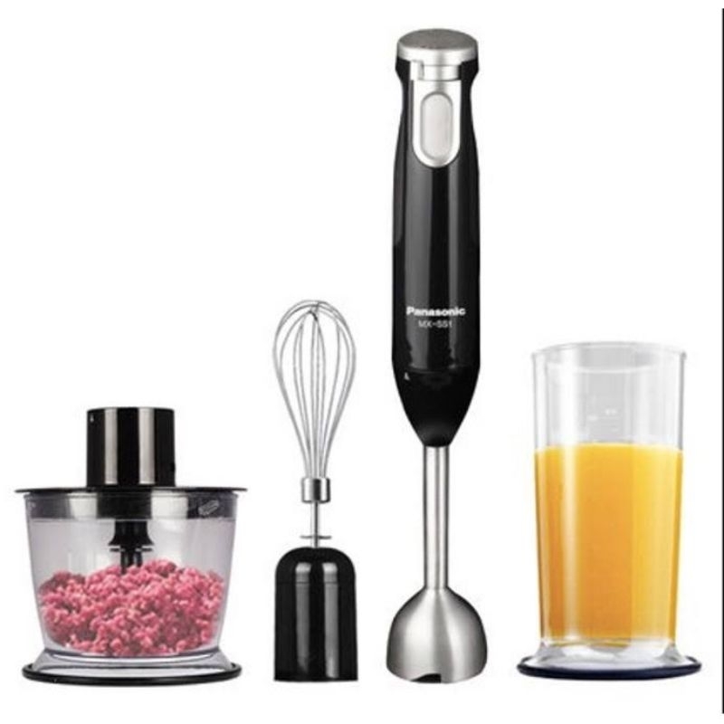PANASONIC MXSS1BSR MX SS1 BSR HAND BLENDER TANGAN CHOPPER GRINDER MIXER PORTABLE DIGENGGAM GENGGAM U