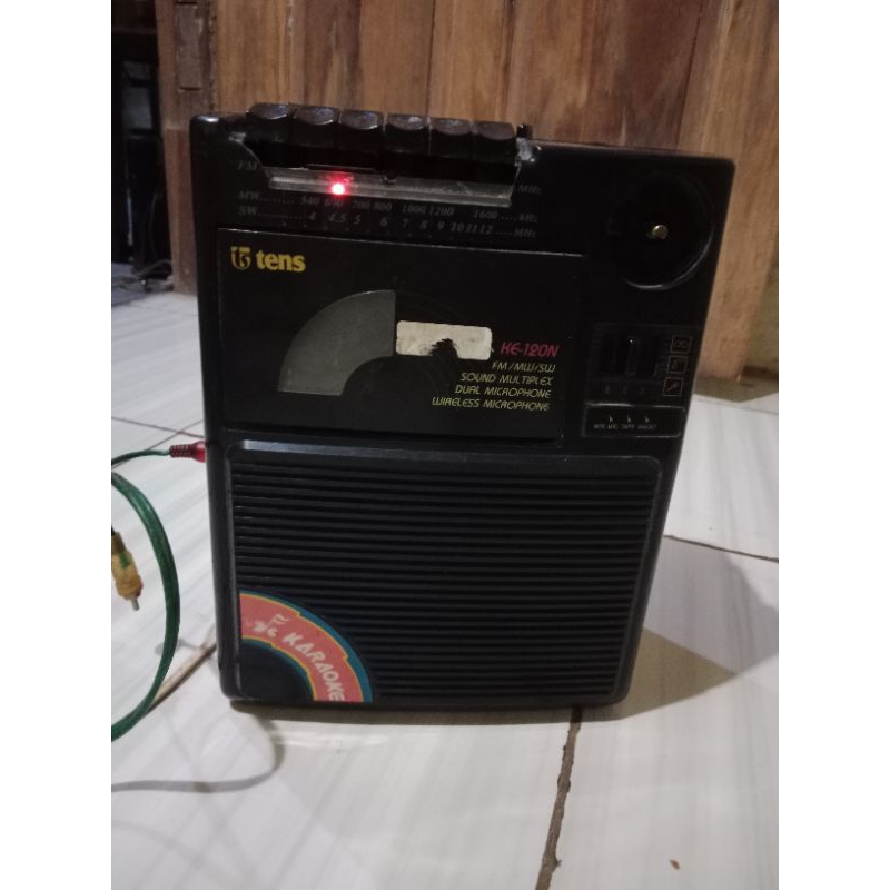 tape radio compo tens jadul normal siap pakai