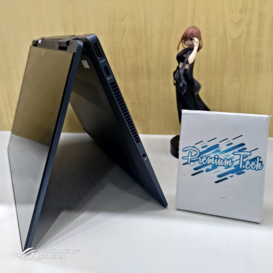 Laptop 2in1 Hp Pavilion X360 Intel i3 1215U 8GB 512GB SSD 14 FHD IPS Touch Windows 11 Home Blue Original