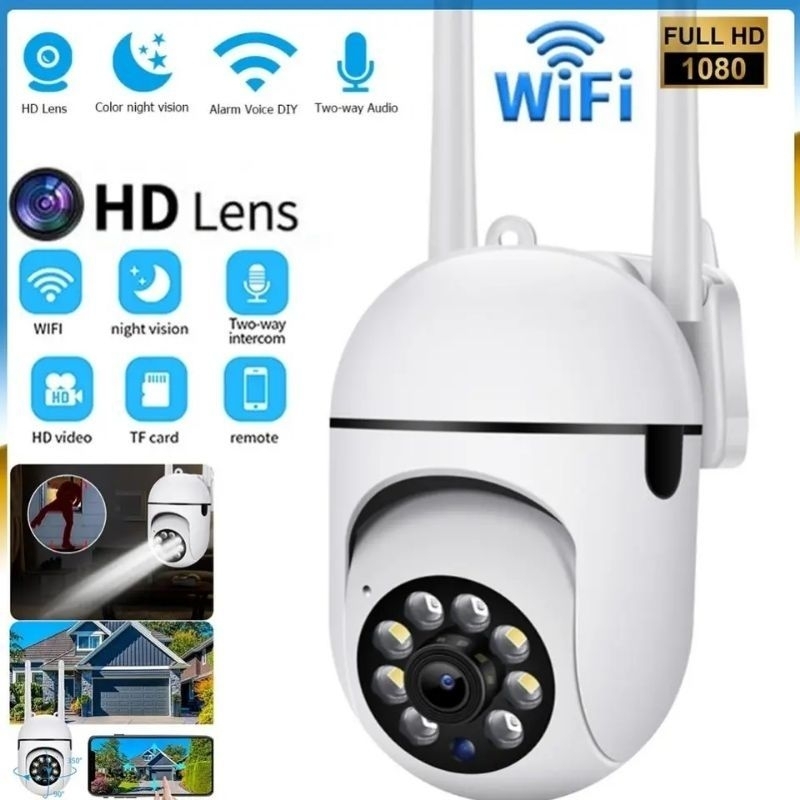 Cctv Wifi V380 Pro Ip Cam 8MP Smart Camera Full HD 1080p Kamera Wireless P2p