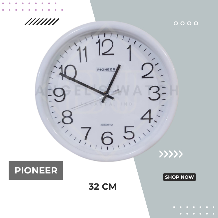 JAM DINDING POLOS PIONEER ORIGINAL SOUVENIR HADIAH PT 2132