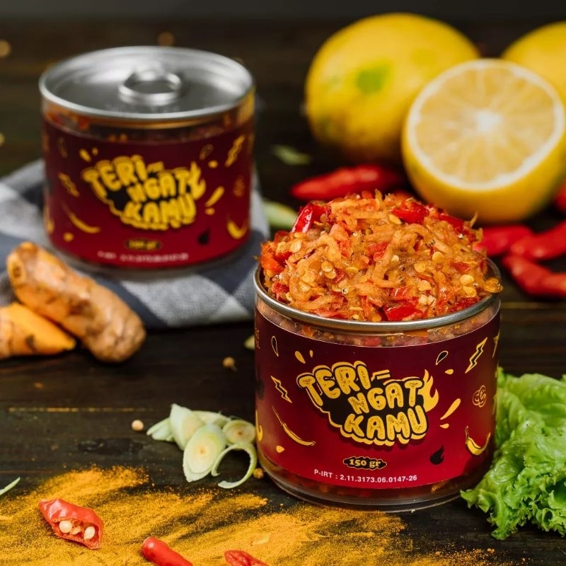 

Eat Sambel TERI-NGAT KAMU 150gr sambel kemasan viral