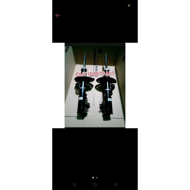 shockbreaker depan Nissan Xtrail T31 original TOKICO