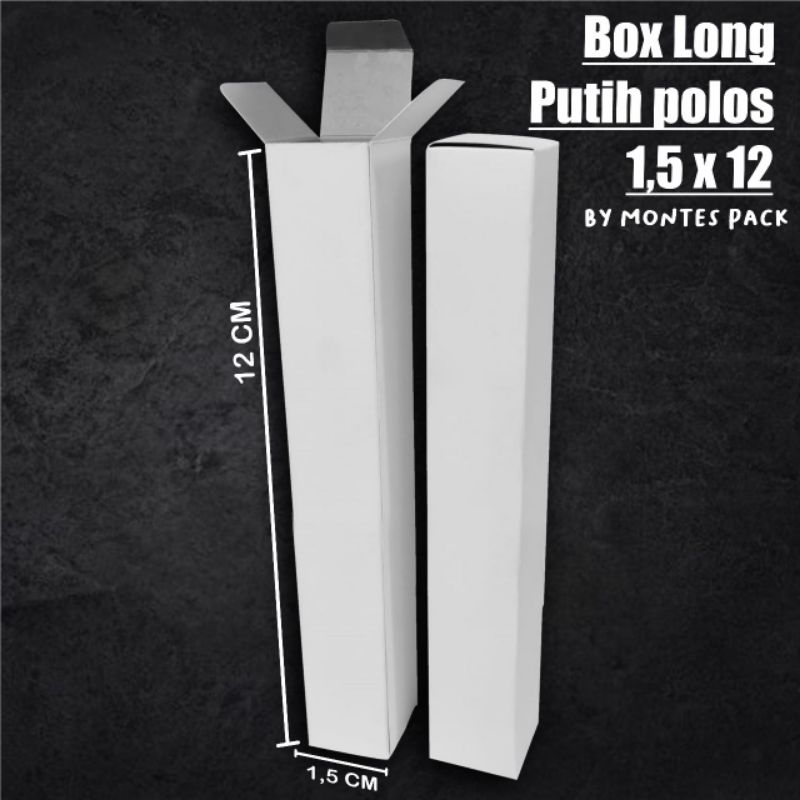 

Box Botol tester POLOS / Box 1,5x12