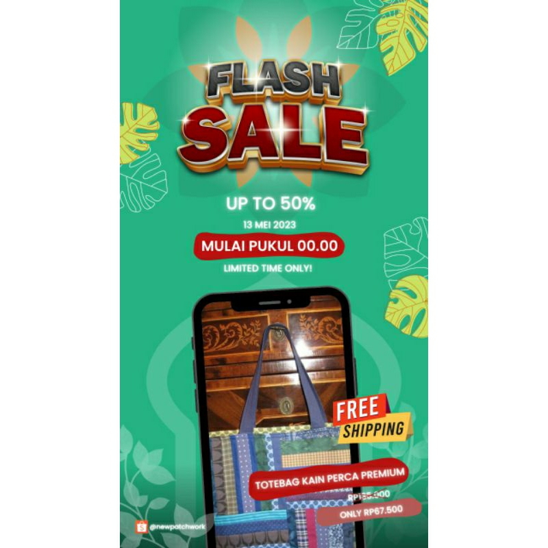 Totebag Kain Perca Premium A01