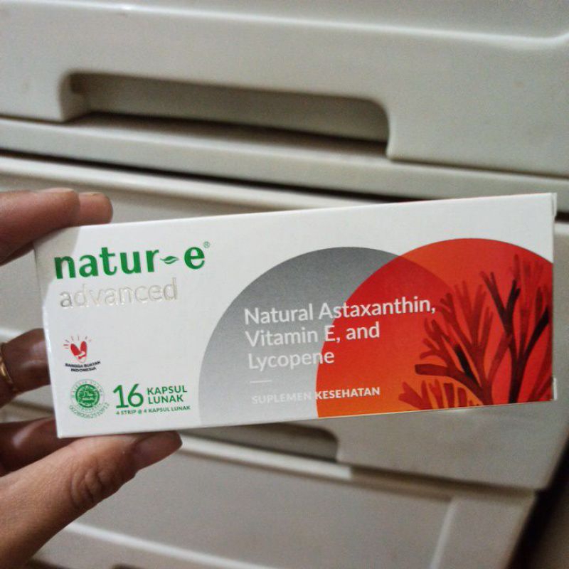 Natur-e advanced Astaxanthin Vitamin E 16 kapsul