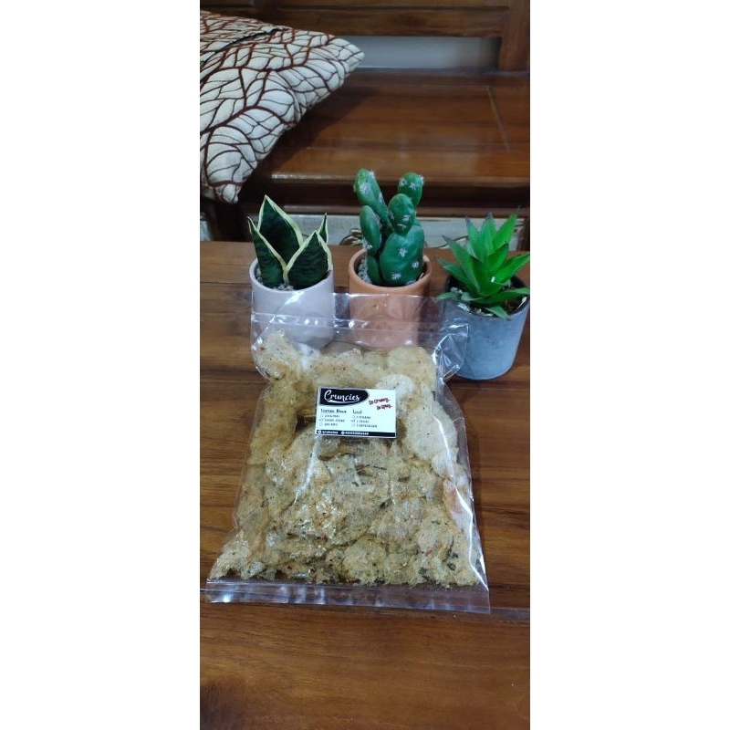 

KRIPIK KACA DAUN JERUK 250 gr