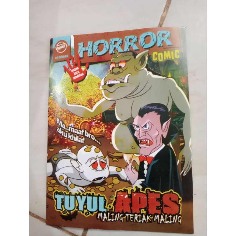 

Komik Horor Tuyul Apes